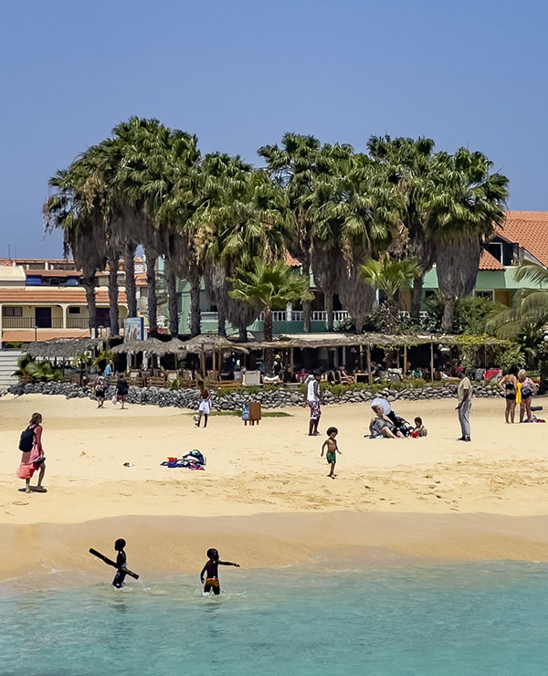 PalmBeach Tropical Restaurant | Santa Maria Beach, Pier, Sal, Cape Verde by the Sea