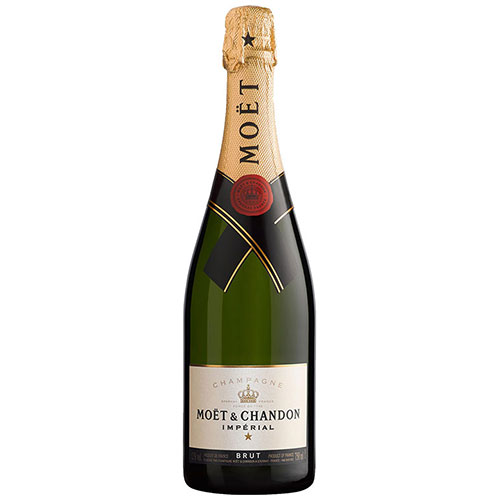 PalmBeach Tropical Restaurant | Moet & Chandon – Brut Impériale | Vol: 12,0% / Grapes: 30/40% Pinot Noir, 30/40% Pinot Maunier, 20/30% Chardonnay / Type: Champagne AOC / Origin: France, Champagne. An elegant colour: golden straw yellow with green highlights. A sparkling bouquet: The vibrant intensity of green apple and citrus fruit; The freshness of mineral nuances and white flowers; The elegance of blond  notes (brioche, cereal, fresh nuts). The delicious sumptuousness of white-fleshed fruits (pear, peach, apple). The alluring caress of fine bubbles. The soft vivacity of citrus fruit and nuances of gooseberry.