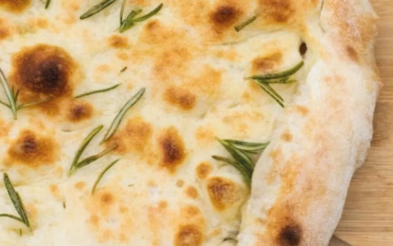 PalmBeach Tropical Restaurant | White Pizza [TO SHARE] | sea salt, rosemary extra virgin olive oil